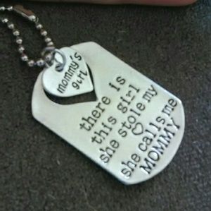 NWOT Mother and Daughter Necklaces